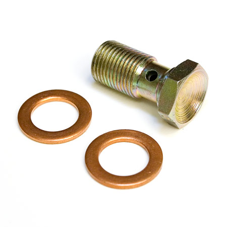 UNRESTRICTED Banjo Bolt for Low Profile oil inlet - GT & GTX (GT25 through GTX35)Ball Bearing Turbo